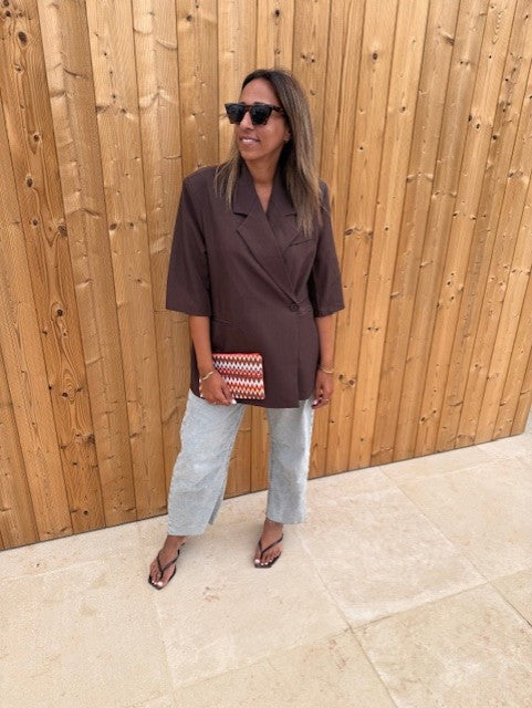 Bruine blazer