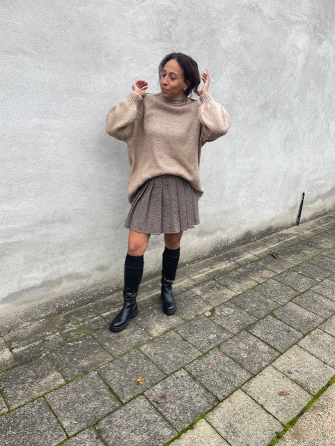 LINA CHECKERED SKIRT