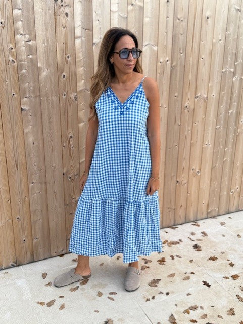 Zomer kleedje geruit