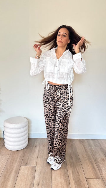 LOUISE BRODERIE BLOES